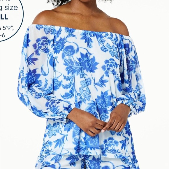 NWT On/Off shoulder Aria Knit Top - Picture 2 of 9